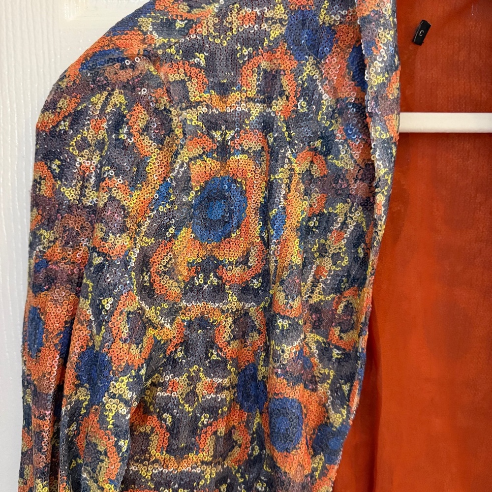 Zara sequin blazer